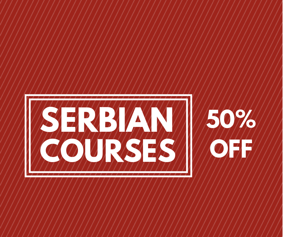 Serbian Online Courses - Black Friday Offer